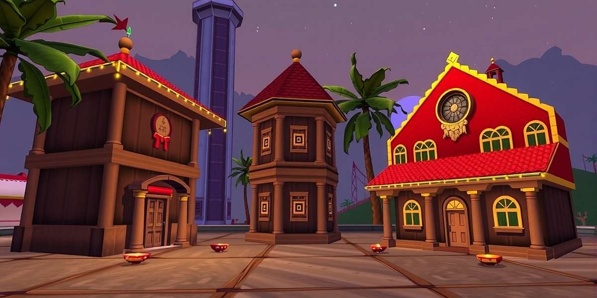 Star Anise Sojourn India Diwali Celebration Star Anise Sojourn India Diwali event with decorated in-game buildings and diyas
